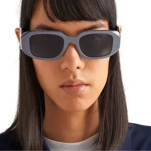NEW PR17WS 11N-09T UNISEX SUNGLASSES PRADA SPR 17W GREY EYEWEAR PRADA PR 17WS Prada PR 17WS 11N09T Sunglasses - US main image 3
